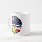 Mali Malian Australia Tree Roots Flag Kaffeetasse (Vorderseite Links)