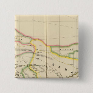 Mali Mauretanien und Burkina, Afrika Button