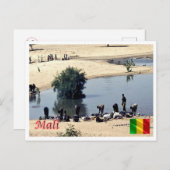 Mali - Panorama - Postkarte (Vorne/Hinten)