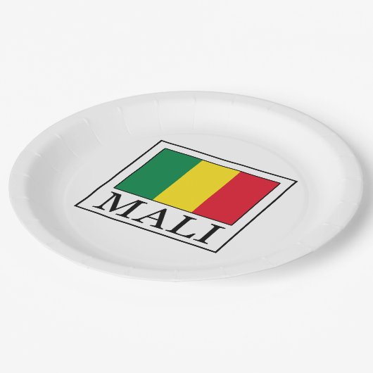 Mali Pappteller (Schrägansicht)