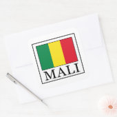 Mali Quadratischer Aufkleber (Umschlag)