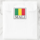 Mali Runder Aufkleber (Tasche)