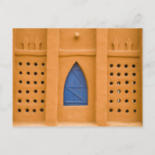 Mali, Segou. Gebäude aus traditionellem Lehm Postkarte