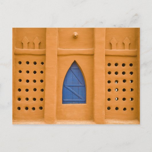 Mali, Segou. Gebäude aus traditionellem Lehm Postkarte (Vorderseite)