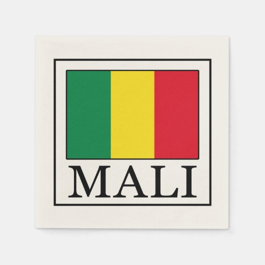 Mali Serviette (Vorderseite)