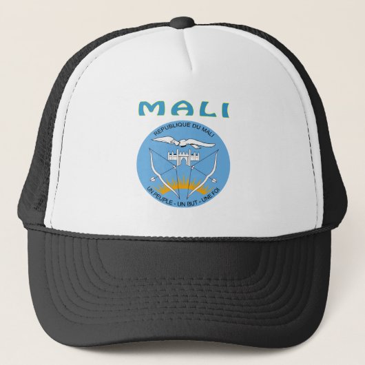 Mali-Wappen Truckerkappe (Vorderseite)