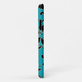 Malia Hibiskus Hawaiian Floral Aquamarin Case-Mate iPhone Hülle (Hinten/Rechts)