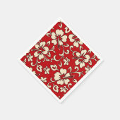 Malia Hibiskus Hawaiian Floral Serviette (Ecke)