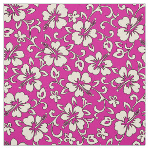 Malia Hibiskus Hawaiian Pareau Print Stoff