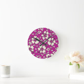 Malia Hibiskus Hawaiian Wall Uhren (Zuhause)