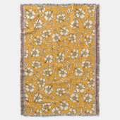 Malia Hibiskushawaiische Blumenthrow-Decke Decke (Vorderseite Vertikal)