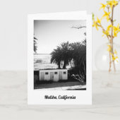 Malibu #3 karte (Gelbe Blume)