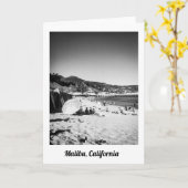 Malibu #4 karte (Gelbe Blume)
