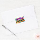 Malibu 5 Palm Trees Stickers (Umschlag)