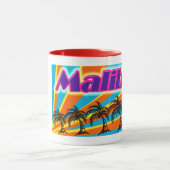 Malibu 5 Palm Trees Tasse Cup (Zentrum)