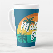 Malibu Beach California Milchtasse (Linke Ecke)