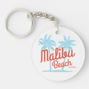 Malibu Beach California Vacation USA Vintag verbla Schlüsselanhänger