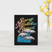 Malibu Beach Karte (Gelbe Blume)