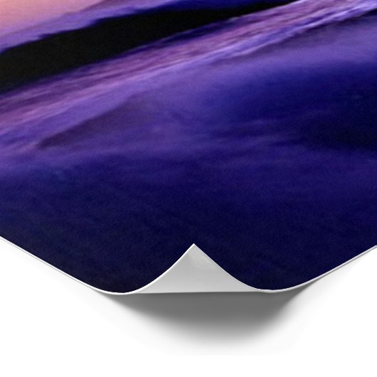 Malibu Beach Poster (Ecke)