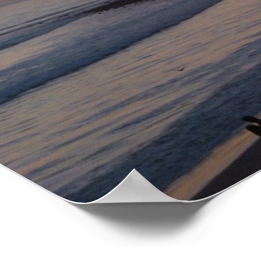 Malibu Beach Poster (Ecke)