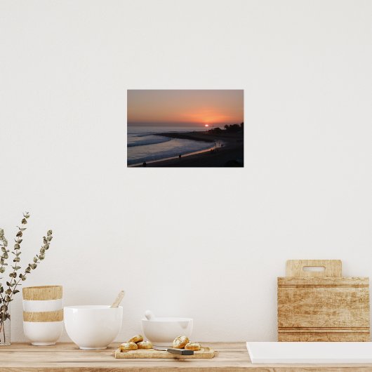 Malibu Beach Poster (Küche)