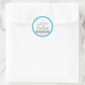 Malibu Blue und Gray Fevor Stickers (Tasche)