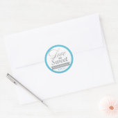 Malibu Blue und Gray Fevor Stickers (Umschlag)