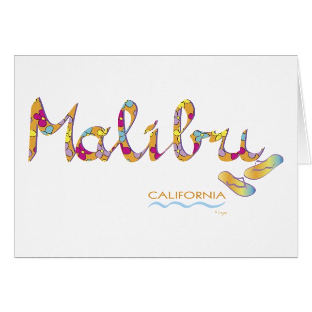 Malibu, CA (Vorderseite (Horizontal))