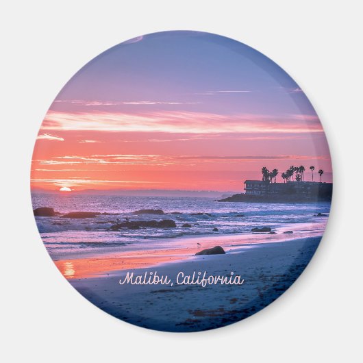 Malibu, CA-Foto Magnet (Vorne)