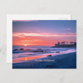 Malibu, CA-Foto Postkarte (Vorne/Hinten)