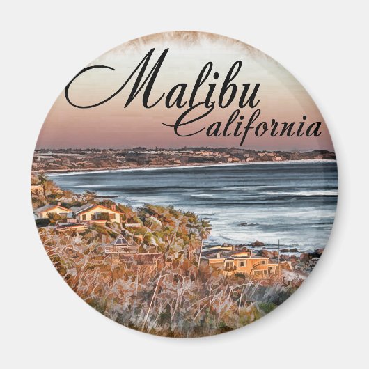 Malibu CA Magnet (Vorne)