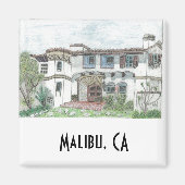 Malibu, CA Magnet (Vorne)