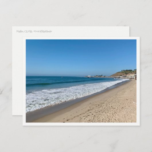 Malibu, CA Postkarte (Vorne/Hinten)