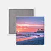 Malibu, CA, schönes landschaftliches Foto, Magnet (Vorderseite/Rückseite)