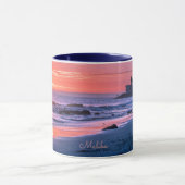 Malibu, CA, schönes landschaftliches Foto, Tasse (Zentrum)