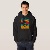 Malibu California Beach Landschaft mit weiblichem Hoodie (Vorne ganz)