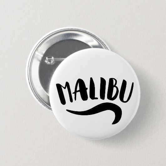 Malibu California Button (Vorne & Hinten)