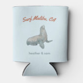 Malibu California Custom Wedding Dosenkühler (Vorderseite)