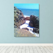 Malibu California Leinwanddruck (Insitu (Holzboden))