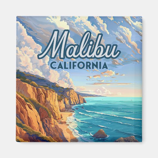 Malibu California Los Angeles El Matador Beach Magnet (Vorne)