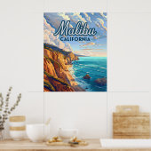 Malibu California Los Angeles El Matador Beach Poster (Küche)