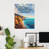 Malibu California Los Angeles El Matador Beach Poster (Heimbüro)