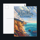 Malibu California Los Angeles El Matador Beach Postkarte<br><div class="desc">An El Matador Beach in Malibu, Kalifornien, waschen sich Wellen. Malibu, Kalifornien, wurde 1991 als Stadt gegründet und ist eine berühmte Küstengemeinde, die für ihre atemberaubenden Strände, die berühmten Zuhause und den entspannten Lebensstil bekannt ist. Zu den bedeutendsten Sehenswürdigkeiten zählen der berühmte Malibu Pier, der Surfrider Beach, der für seine...</div>