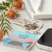 Malibu California Matador Beach Vintag Schlüsselanhänger (Vorderseite rechts)