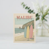 Malibu, California Postcard - Sun, Sand und Surf Postkarte (Stehend Vorderseite)
