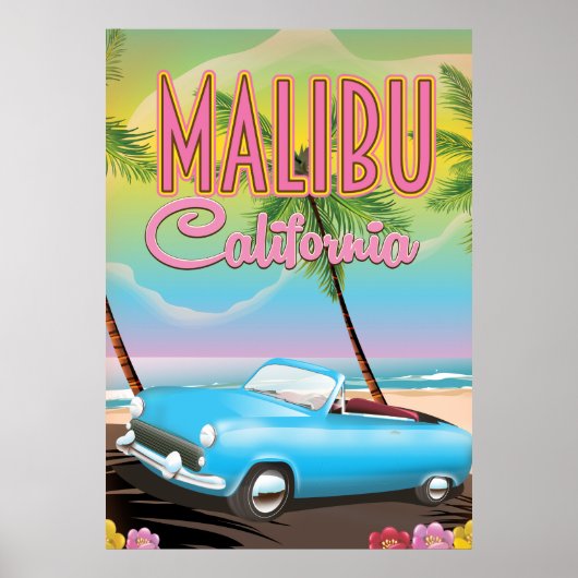 Malibu California Poster (Vorne)