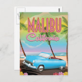 Malibu California Postkarte (Vorne/Hinten)