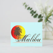 Malibu California Souvenir Postkarte (Stehend Vorderseite)