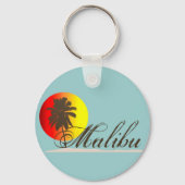 Malibu California Souvenir Schlüsselanhänger (Vorderseite)