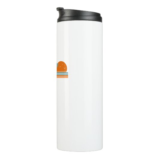Malibu California Sun Palm Trees Thermosbecher (Nach rechts gedreht)